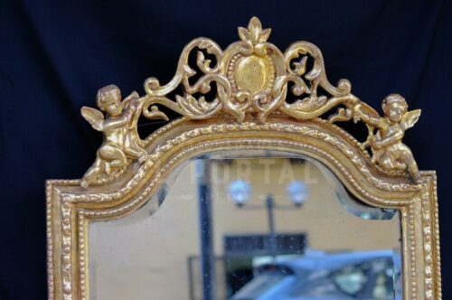 Espejo marco francés dorado | 3