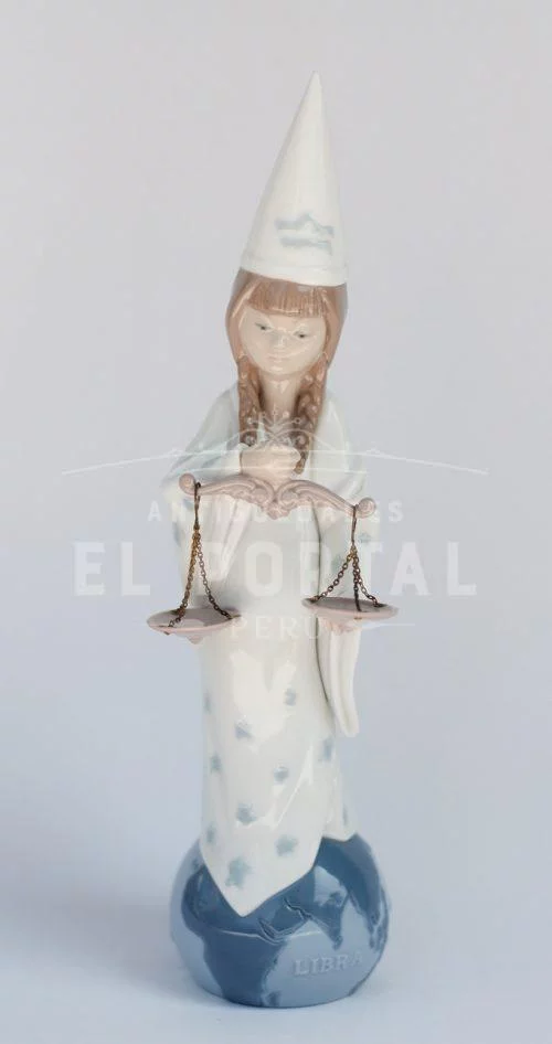 Figura de porcelana Lladró Horóscopo Libra | 1