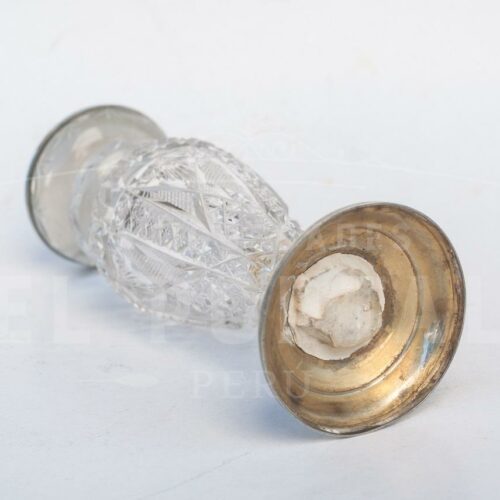 Guilloche perfumero de cristal con Plata Esmaltada | 4