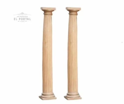 columna de madera