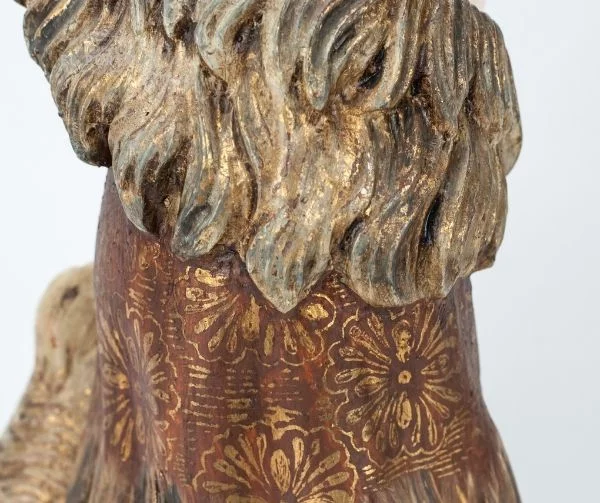 San Juan bautista infante en madera tallada - Image 3