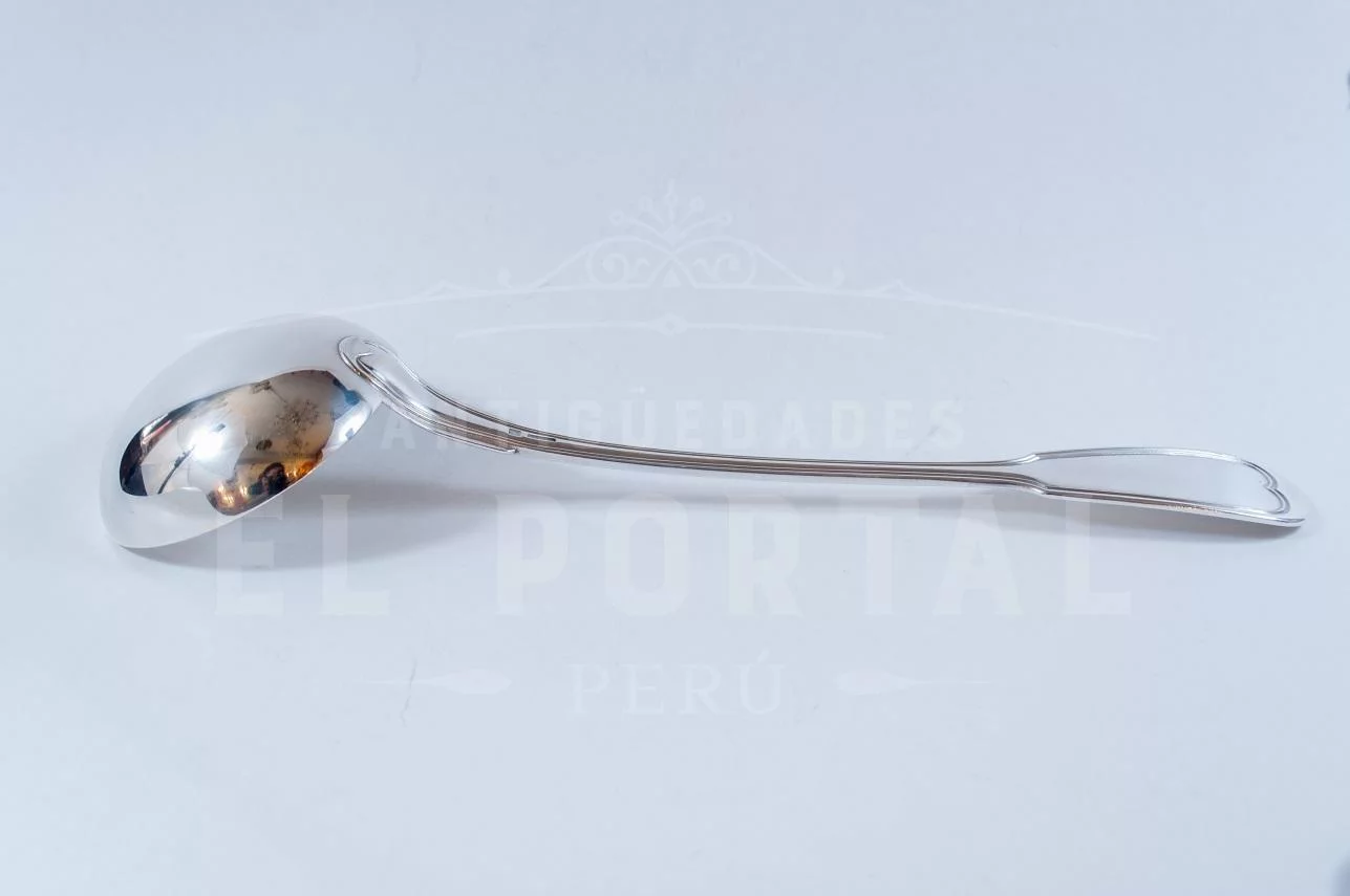 Cucharón de plaque francés Christofle - Image 3