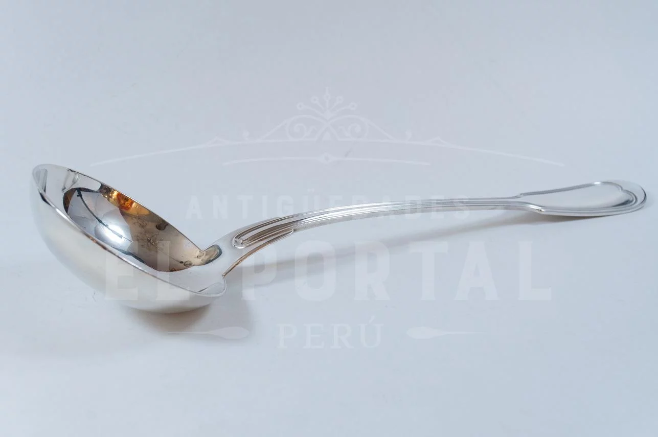 Cucharón de plaque francés Christofle - Image 4