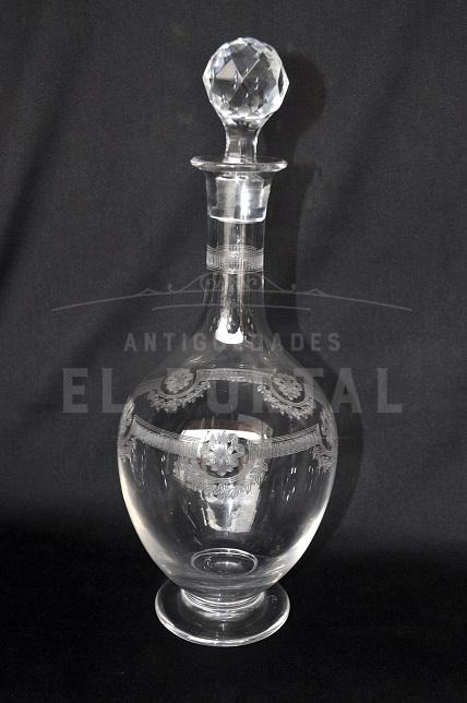 Licorera de cristal San Luis estilo Imperio | 7
