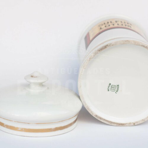 Botamen Conservera de porcelana origen francés | 2