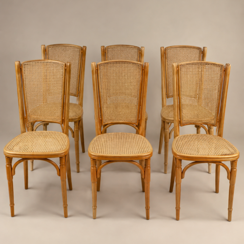 Silla de madera de haya marca Fischel