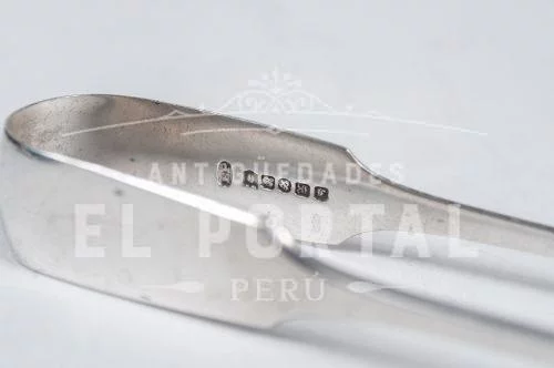 Pinzas para terrón de azúcar EPNS Sheffield England | 2