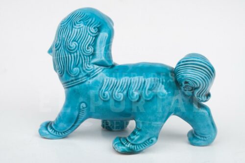 León chino (Foo Dog) de porcelana | 2
