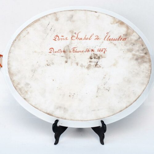Plato oval de servir de porcelana | 5
