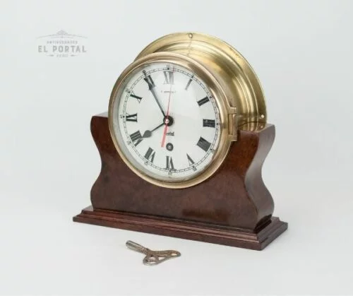 Reloj de barco antiguo | Marca Sestrel England | 3