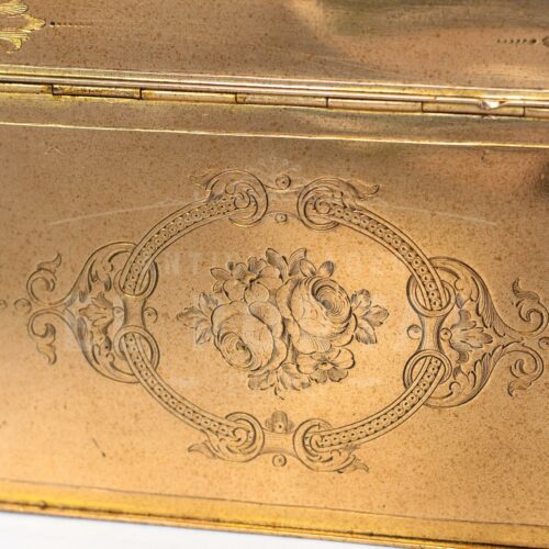 Cofre de bronce francés estilo Luis XV | 5