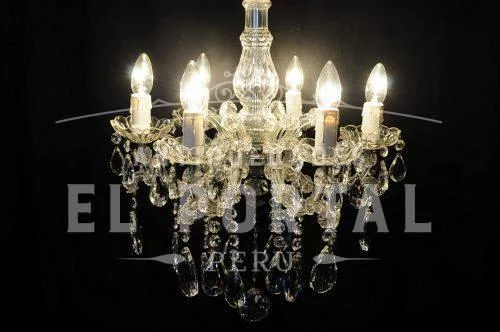 Lámpara de cristal 6 luces - Image 4