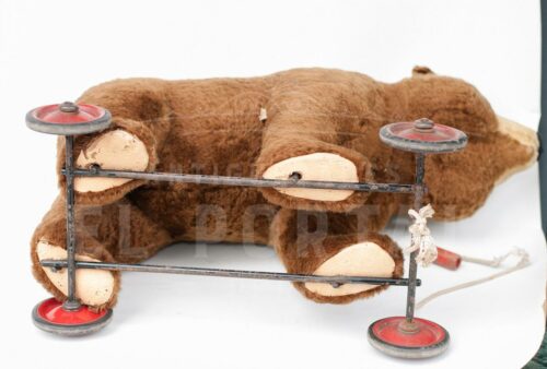 Steiff oso de peluche sobre ruedas | 3