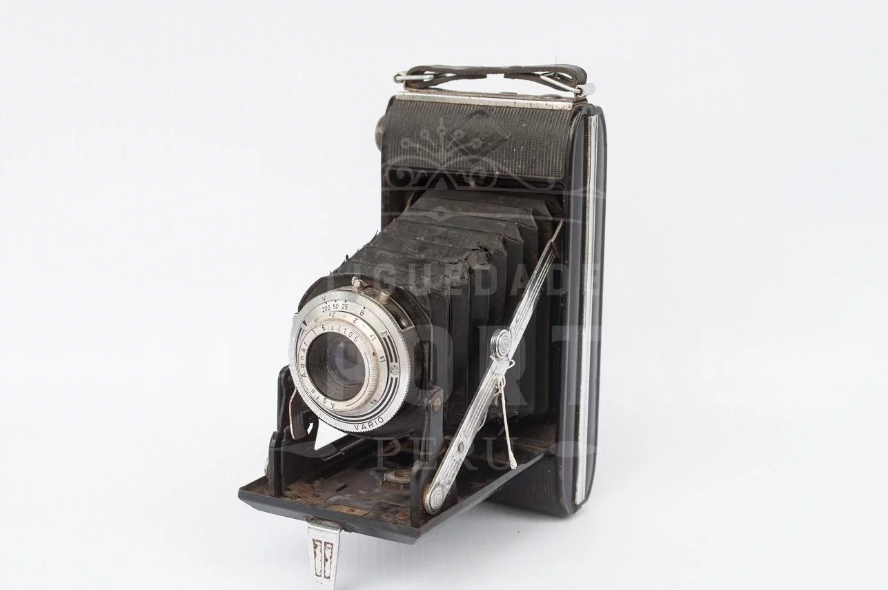 Cámara de fuelle marca Agfa Alemania