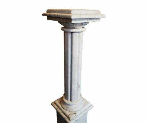 Pedestal de mármol Carrara | 2
