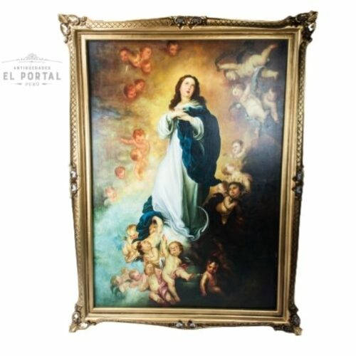 Virgen Inmaculada Concepción pintura al oleo | 1
