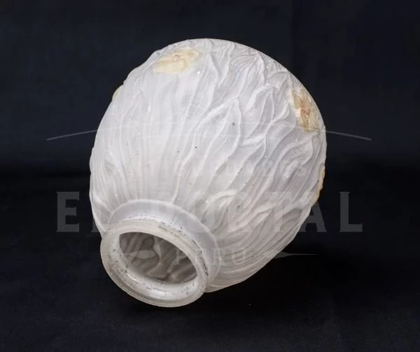 Pantalla de cristal de lámpara Art Nouveau - Image 2