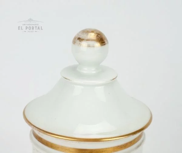 Conservera de farmacia de porcelana EXT CINCHC