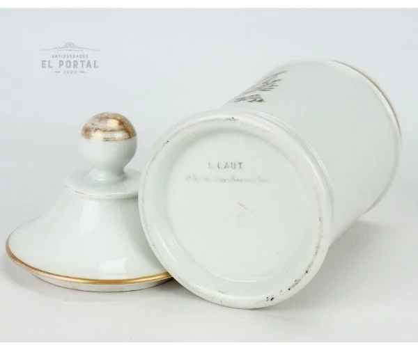 Conservera de Botica de porcelana "EXT CINCH:C: - Image 3