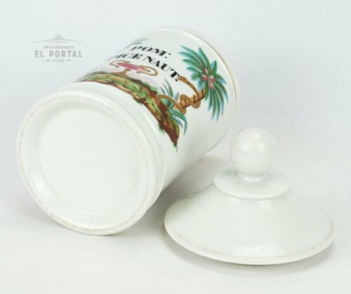 Conservera de botica de porcelana "POM:PICE NAUT" | 2