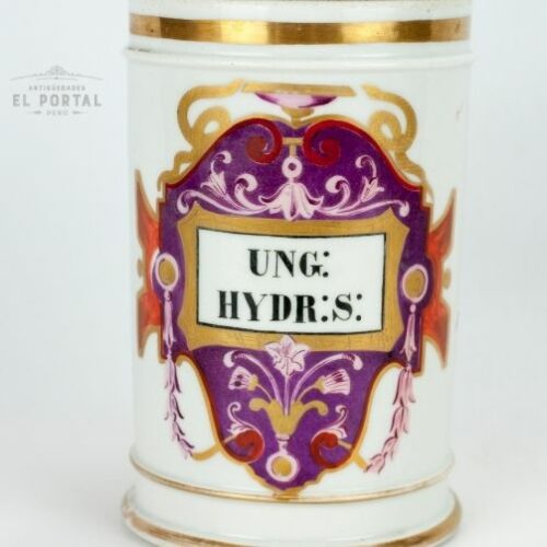 Conservera de farmacia de porcelana UNG-HYDR-S