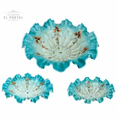 Centro de cristal de estilo Victoriano