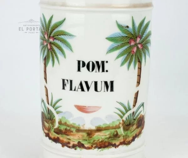 Conservera de botica de porcelana - Image 2