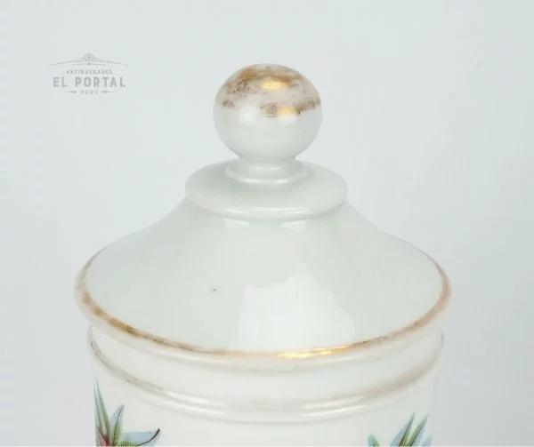 Conservera de Botica de porcelana "EMP:GALBANO" - Image 3