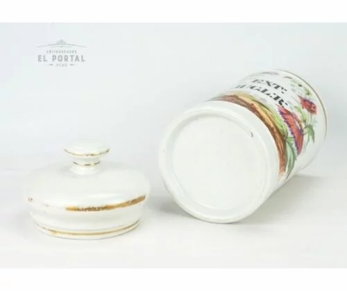 Conservera de Botica de porcelana francesa | 2