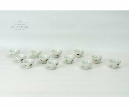Copa de Sake de porcelana Ichitoshi Japón