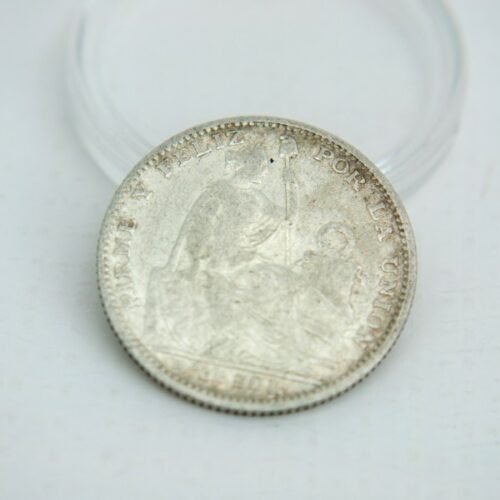 1899 1/5 de Sol moneda de plata | 1