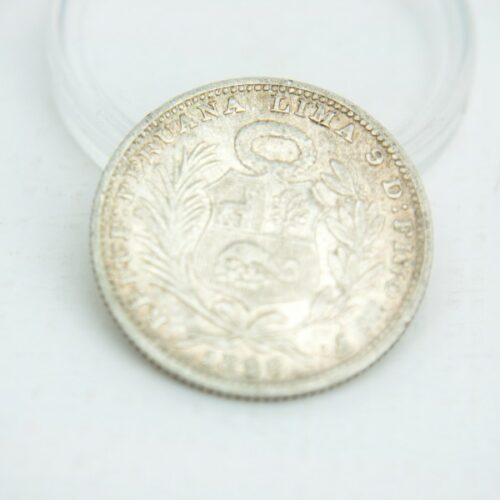 1899 1/5 de Sol moneda de plata | 2