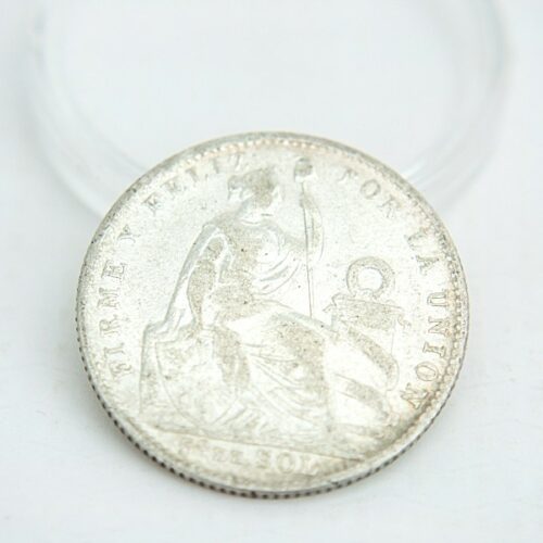 1901 1/5 de Sol moneda de plata