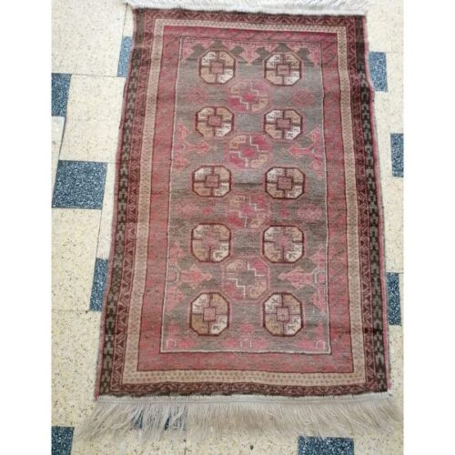 Alfombra turca o alfombra de Anatolia 126 cm x 80 cm