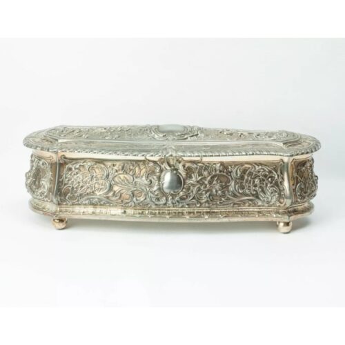 Cofre antiguo WMF Alemania estilo Art Nouveau, circa 1890
