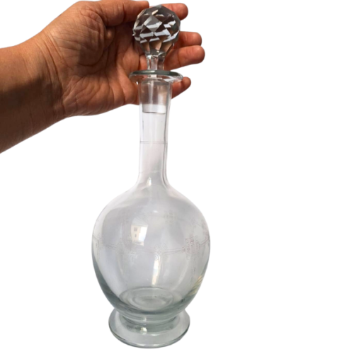 Decantador de cristal